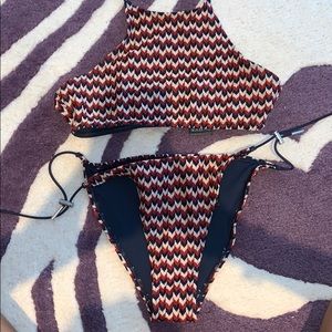 HM Studio Printed Bikini Set